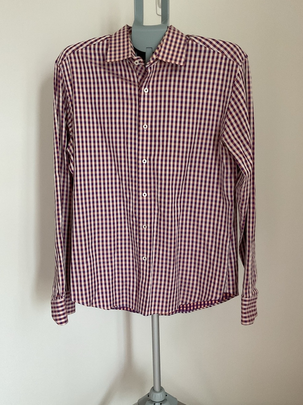 Bugatchi UOMO Long Sleeve Button-up shirt No Size Tag